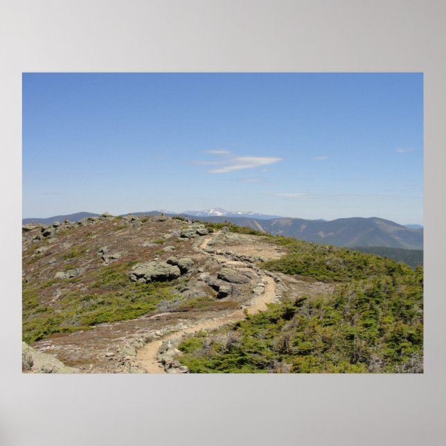 Franconia Ridge Trail, New Hampshire Poster (Vorne)