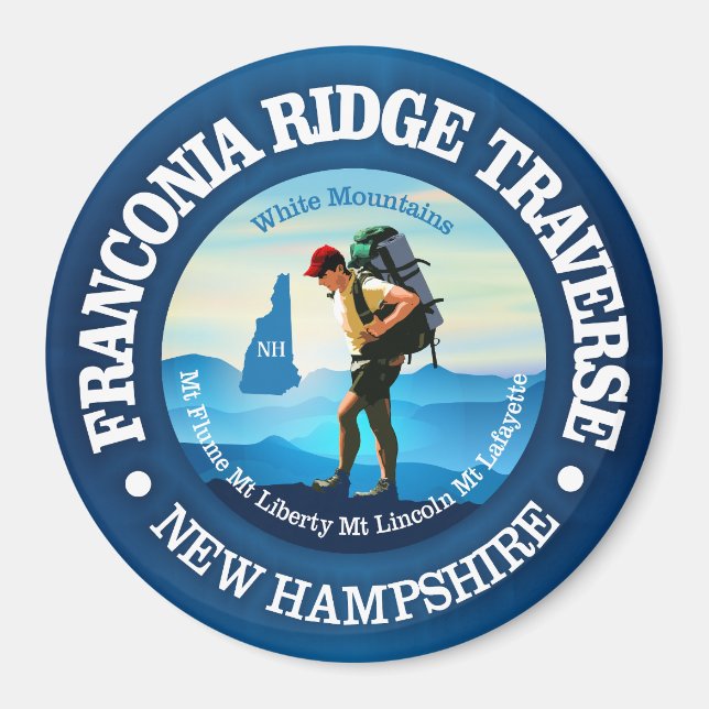 Franconia Ridge Traverse (C) Magnet (Vorne)