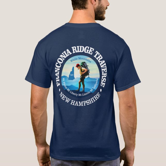 Franconia Ridge Traverse (C) T-Shirt (Rückseite)