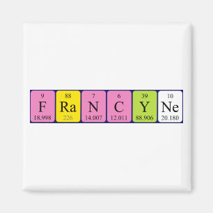 Francyne Periodenmagnet Magnet