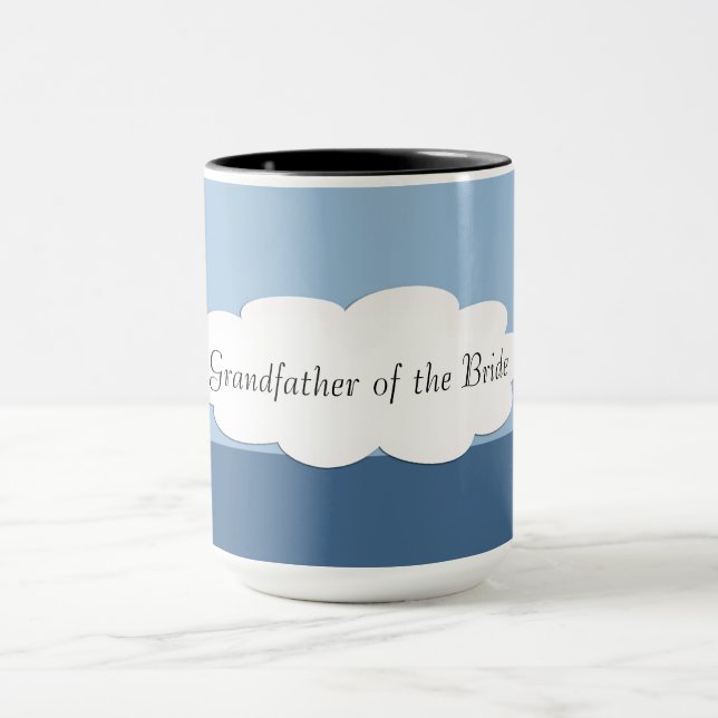 Frandvater der Bride | Hochzeit Tasse (Zentrum)