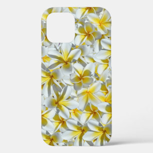 Frangipani-Blume, weiß und gelb, Case-Mate iPhone Hülle