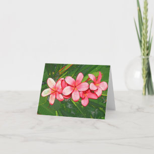 Frangipani Dankeskarte