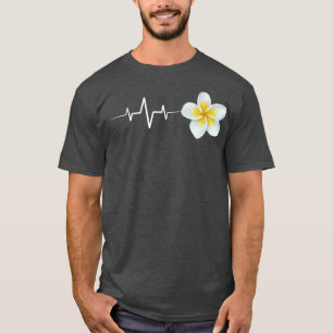 Frangipani Heartbeat TShirt