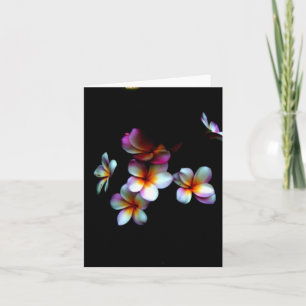 Frangipani notecard karte