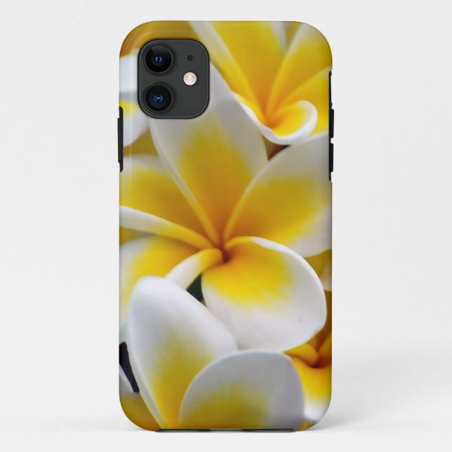 Frangipani Plumeria Blume Foto Case-Mate iPhone Hülle (Rückseite)
