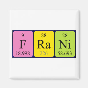 Frani Periodenmagnet Magnet