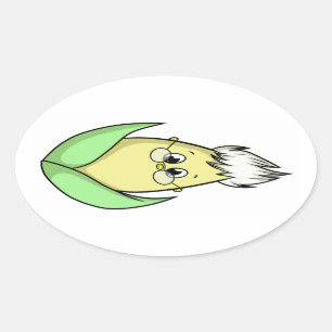 Frank-Aufkleber Ovaler Aufkleber