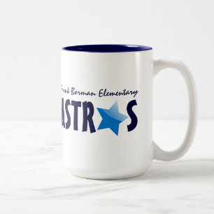 Frank Borman grundlegende Stern-Kaffee-Tasse Zweifarbige Tasse