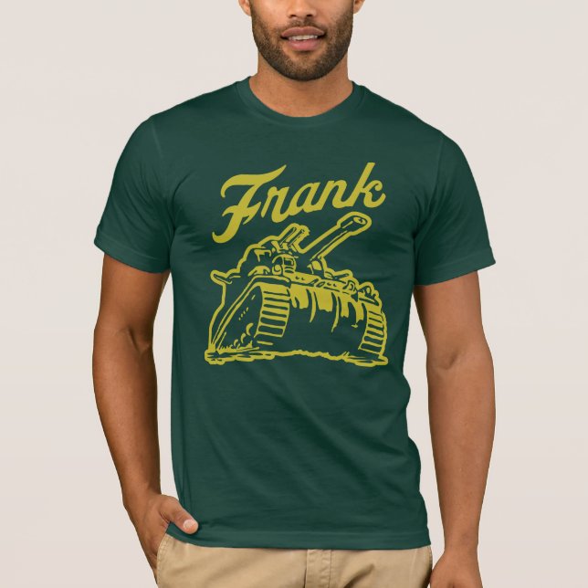 Frank das Behälter-Shirt T-Shirt (Vorderseite)