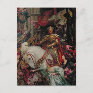 Frank Dicksee - Die Postkarte Zwei Kronen