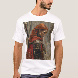 Frank Frazetta Junge Rothaarige Frau Ölmalerei T-Shirt