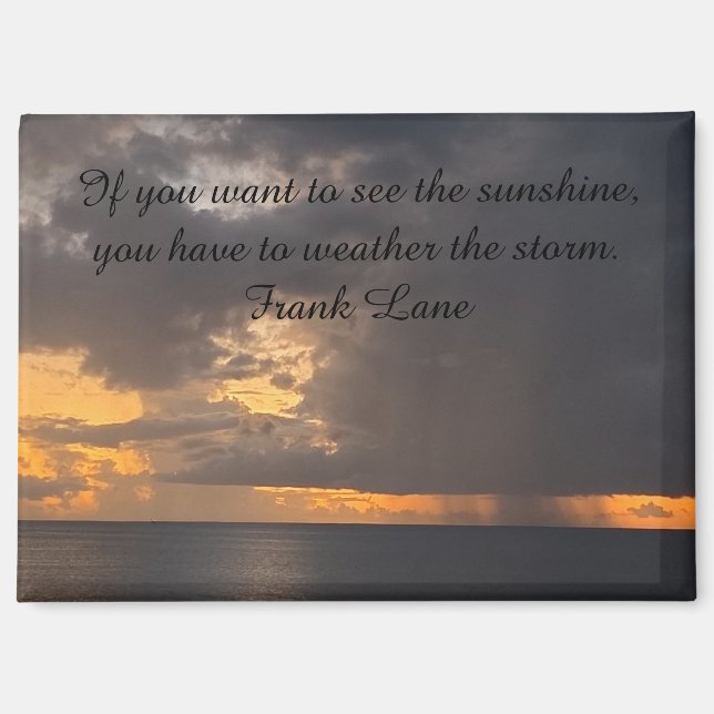 Frank Lane Storm Magnet (Vorderseite)