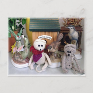 Frank&Lennart - Begrüßungsfreunde- Postkarte