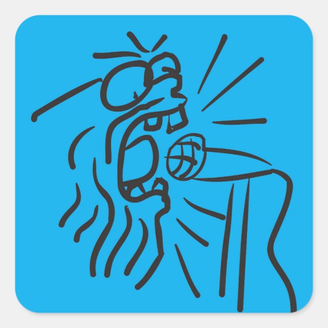 Frank Moore Chapped Lap stickers (Vorderseite)