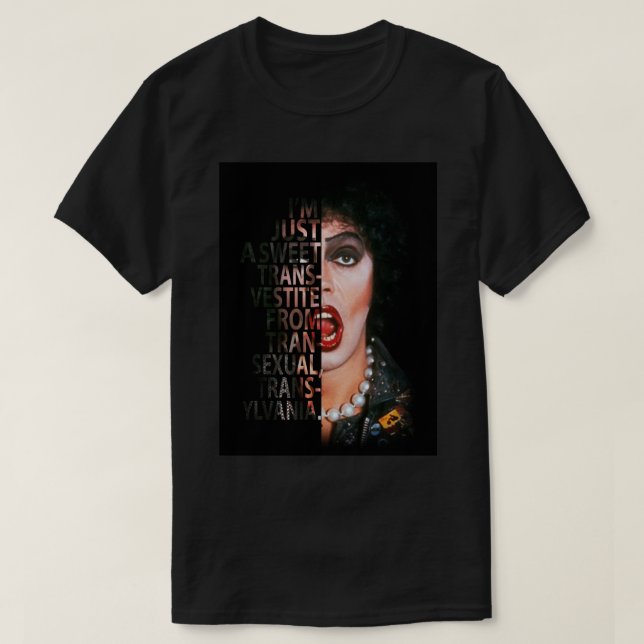 Frank N Furter Poster T-Shirt (Design vorne)