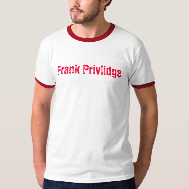 Frank Privlidge Wecker T-Shirt (Vorderseite)
