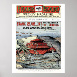 Frank Read Jr Futurist Sci-Fi, Ausgabe 1-8, 1902 Poster