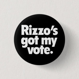Frank Rizzo 1968 Kampagnen-Knopf Button
