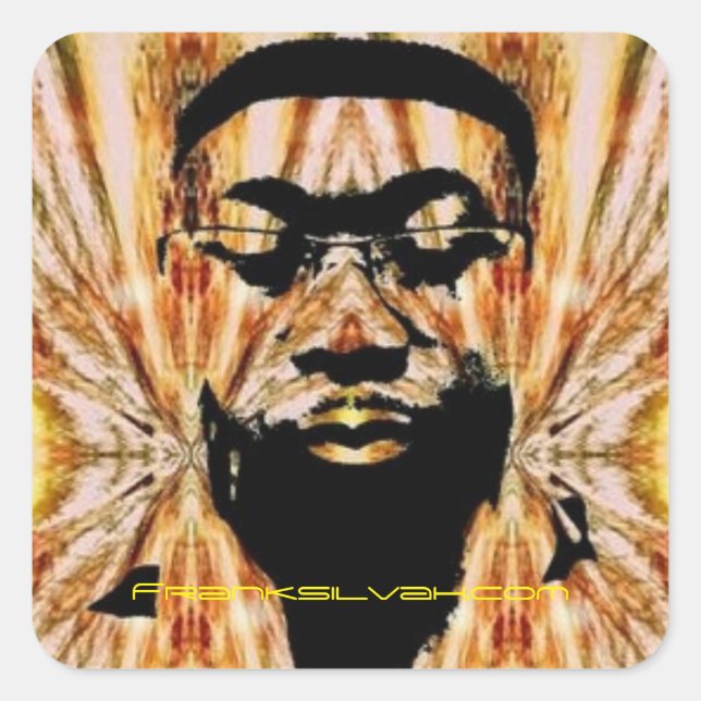 Frank Silvah UL Edition (Aufkleber) Quadratischer Aufkleber (Vorderseite)