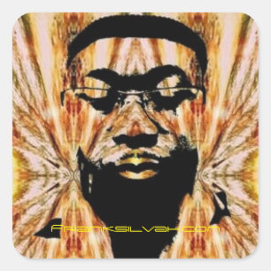 Frank Silvah UL Edition (Aufkleber) Quadratischer Aufkleber