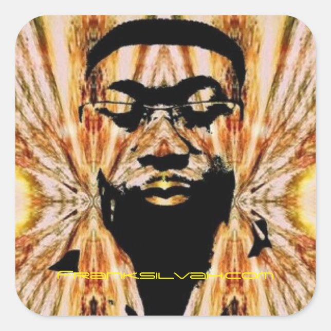 Frank Silvah UL Edition (Aufkleber) Quadratischer Aufkleber (Vorderseite)