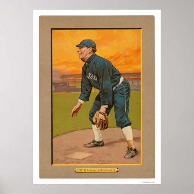 Frank Smith White Sox Baseball 1911 Poster (Vorne)