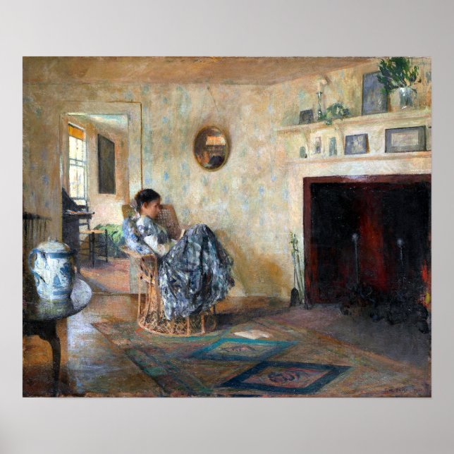 Frank W. Benson Rainy Day Poster (Vorne)