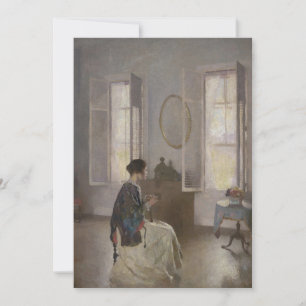 Frank Weston Benson - Das Fenster "Öffnen" Einladung