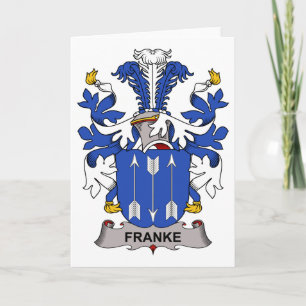 Franke Familienwappen Karte