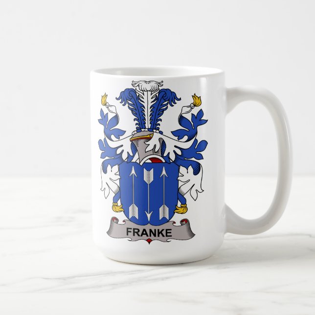 Franke Familienwappen Tasse (Rechts)