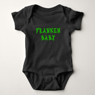 Franken Baby Monster Halloween Strampler