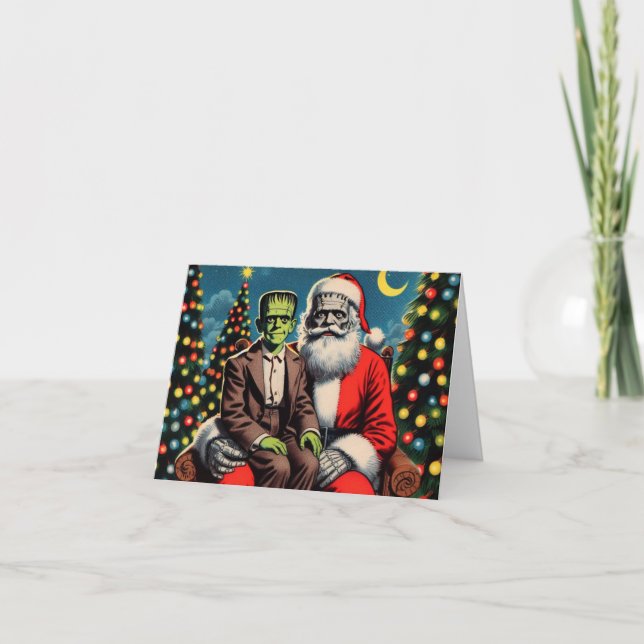 Franken Claus Karte (Vorderseite)