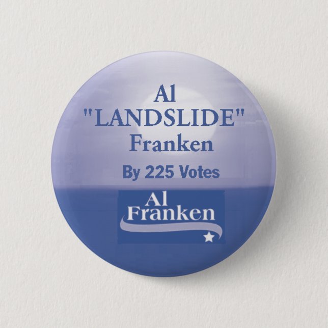 Franken ERDRUTSCH Knopf Button (Vorderseite)