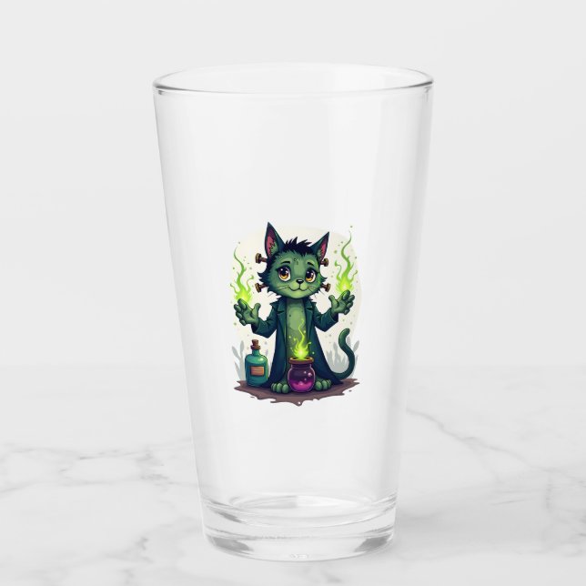 Franken-Katz-Labor Glas (Vorderseite)