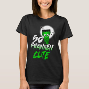 Franken Niedlich Halloween Spooky Monster T-Shirt