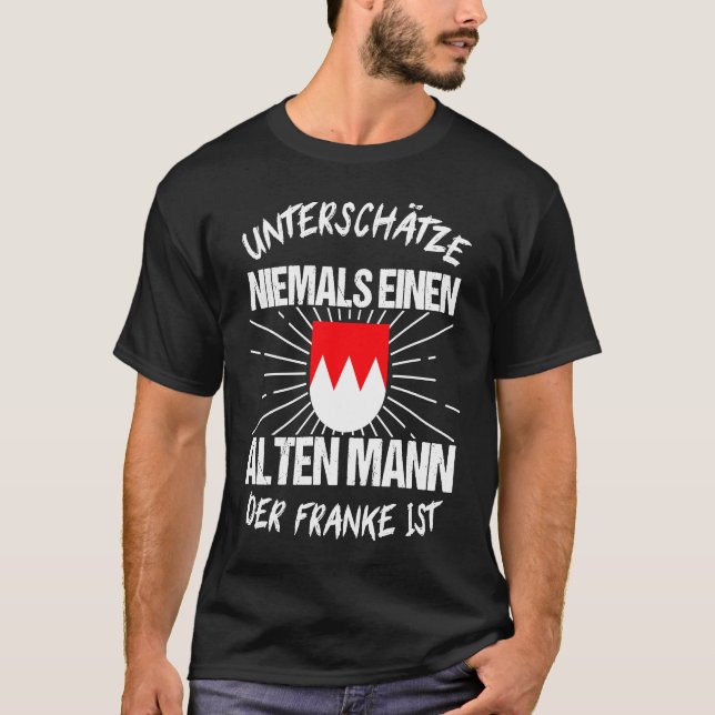 Franken Nuremberg Oberfranken Frankish T-Shirt (Vorderseite)