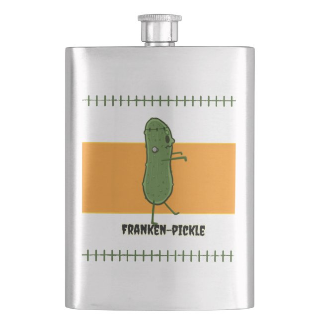 Franken-Pickle Flask Flachmann (Vorderseite)