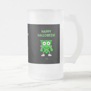 FrankenCheese Halloween Grüße Mattierte Tasse