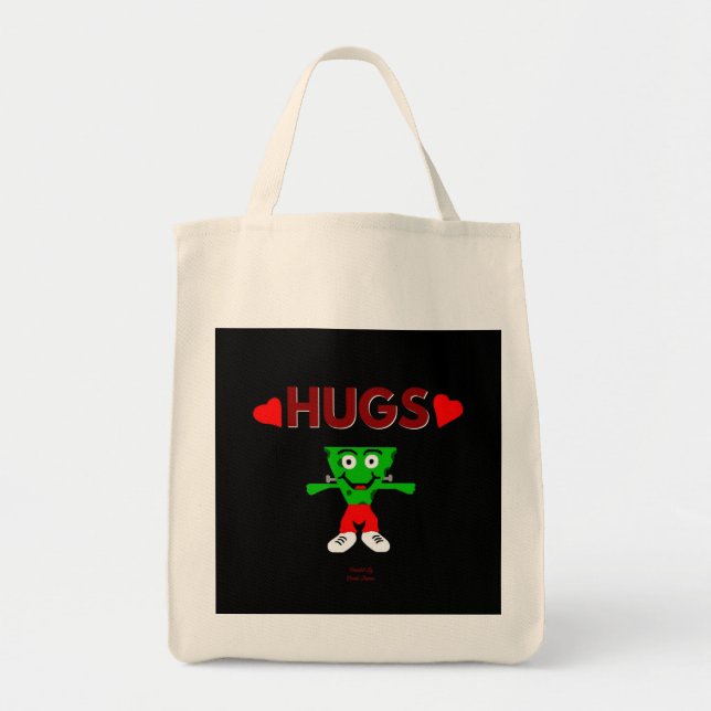 FrankenCheese Hugs Grocery Tasche (Vorne)