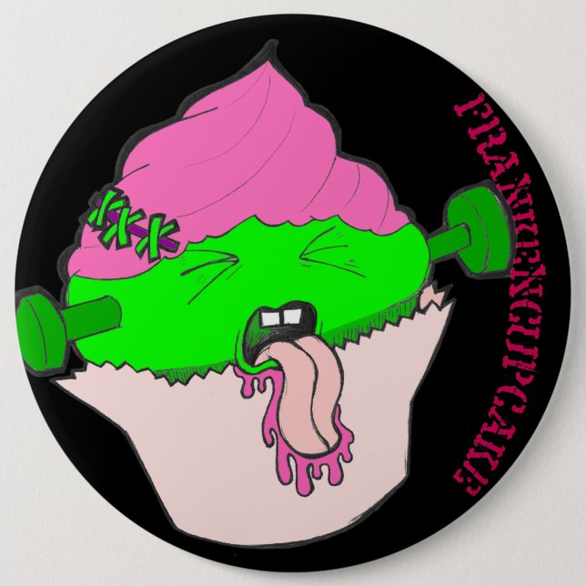 Frankencupcake Button (Vorderseite)