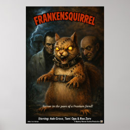 Frankeneichhörnchen Poster
