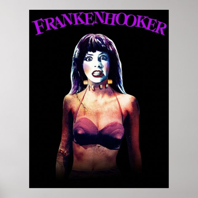 Frankenhooker Retro Cult Classic Horror Comedy Poster (Vorne)