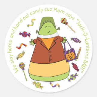 Frankenkid Sticker - Corny Candy Monsters
