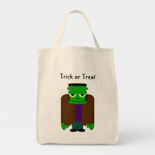 Frankenmonster Halloween dress up loot Tragetasche