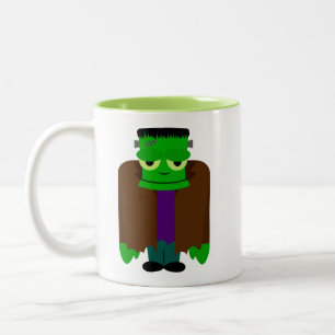Frankenmonster Halloween-Kleid Zweifarbige Tasse