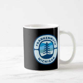 Frankenmuth Michigan Mi Retro Winter Forest Souven Kaffeetasse
