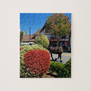 Frankenmuth, Michigan, Pferd Gezeichnet Beförderun Puzzle