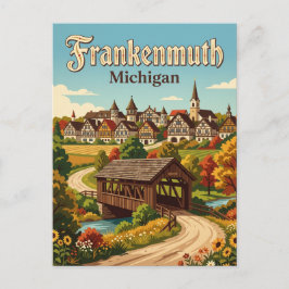 Frankenmuth USA Postkarte