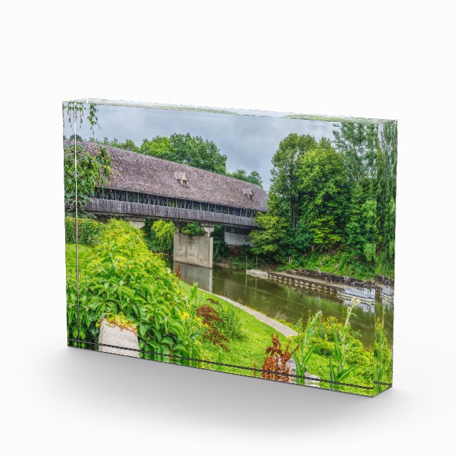Frankenmuths Covered Bridge Fotoblock (Rechts)